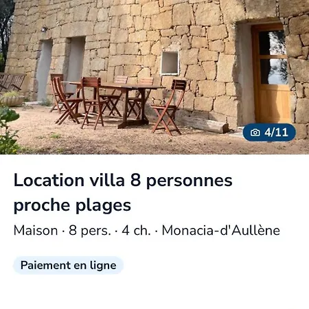 Proche Extreme Sud Corse Monacia-d'Aullene